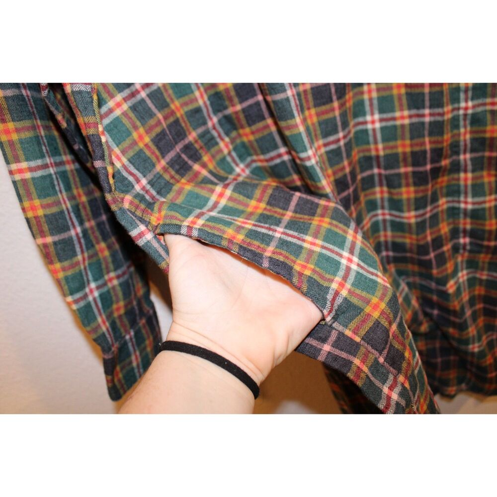 Toad&Co Re-Form Popover flannel shirt dress size xlarge - Picture 11 of 12